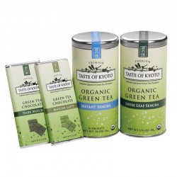 Taste of Kyoto Organic Green Tea Assortment Gift Set