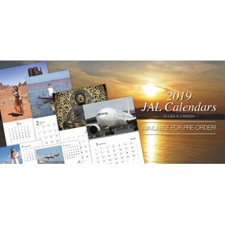 2019 JAL Calendars Now Available!!