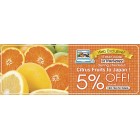 5% Off Citrus Fruits to Japan! [Web Exclusive]